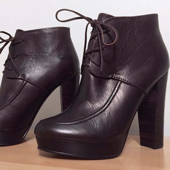 Kelsi Dagger "Evonna" Leather Booties - Picture 2 of 11